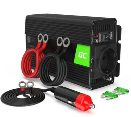 Green Cell Przetwornica 12V/230V 500W/1000W Czysty sinus