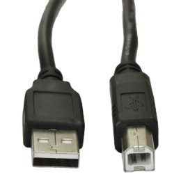 Kabel USB 2.0 Akyga AK-USB-04 USB A(M) - B(M) 1,8m czarny