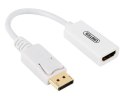 Unitek Adapter DisplayPort - HDMI 4K; Y-6332 BIAŁY