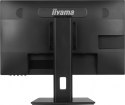 IIYAMA Monitor 23.8 cala ProLite XUB2463HSU-B1 IPS,100HZ,ECO,3ms,SLIM,HDMI,DP,2x USB3.22x2W,HAS(150mm),TCO,EPEAT