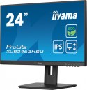 IIYAMA Monitor 23.8 cala ProLite XUB2463HSU-B1 IPS,100HZ,ECO,3ms,SLIM,HDMI,DP,2x USB3.22x2W,HAS(150mm),TCO,EPEAT