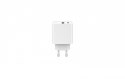 Gembird Ładowarka PowerDelivery USB-A USB-C 20W Biała