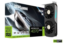 ZOTAC Karta graficzna GeForce RTX 4070 SUPER TWIN EDGE OC 12GB GDDRX6 192bit