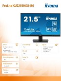 IIYAMA Monitor ProLite XU2293HSU-B6 21.5 cala IPS,100Hz,FHD,1ms,HDMI,DP,2xUSB,2x2W, FreeSync