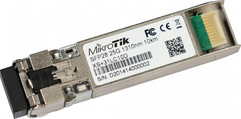 Mikrotik Moduł 10 SFP+ 1.25G SFP 25G SFP28 XS+31LC10D