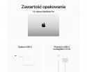 Apple MacBook Pro 14,2 cali: M3 8/10, 8GB, 512GB - Gwiezdna szarość