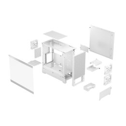 Fractal Design Obudowa Pop Air White TG Clear Tint