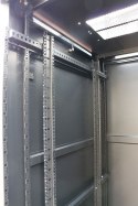 Extralink Szafa rack 42U 800x800mm czarna stojąca