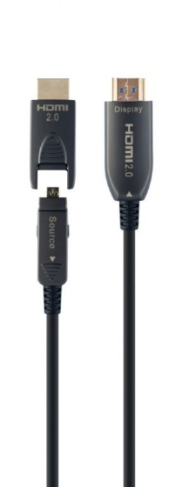 Gembird Kabel AOC High Speed HDMI with ethernet 30 m z adapterem D/A