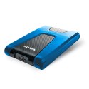 Dysk zewnętrzny HDD ADATA HD650 (1TB; 2.5"; USB 3.2; niebieski)