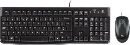 Zestaw przewodowy klawiatura + mysz Logitech Desktop MK120 USB czarny