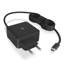 IcyBox Ładowarka IB-PS111-PD 65 Watt, Type-C , kabel 150cm