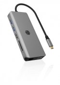 IcyBox Stacja dokująca IB-DK4061-CPD 12w1,2xHDMI, PD 100W