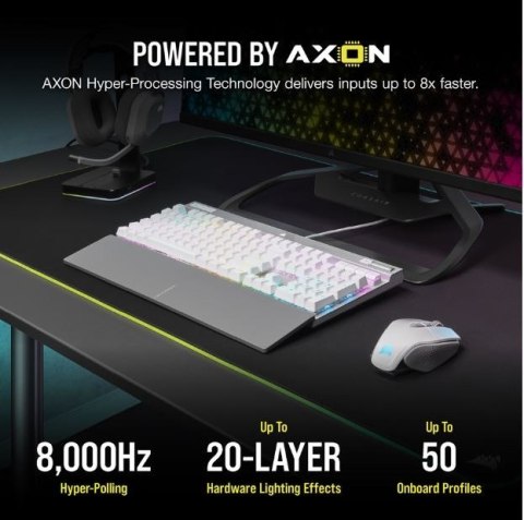 Corsair Klawiatura mechaniczna K70 Core RGB czarna