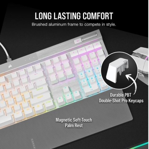 Corsair Klawiatura mechaniczna K70 Core RGB czarna