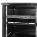 Qoltec Szafa RACK 19 cali | 12U | 600 x 600 x 635 | Perforowane drzwi