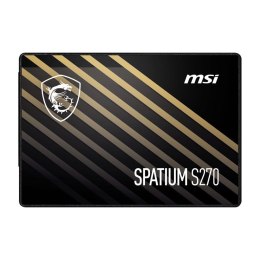 Dysk SSD MSI SPATIUM S270 480GB SATA3 2.5