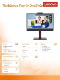 Lenovo Monitor 23.8 ThinkCentre Tiny-in-One Touch Gen5 12NBGAT1EU