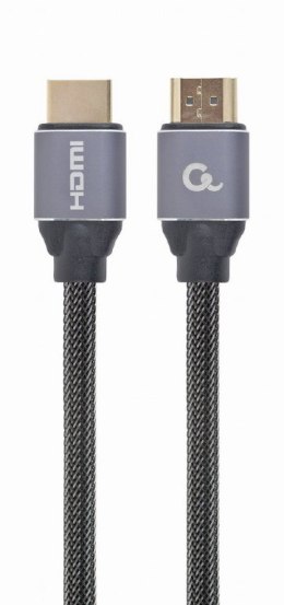 Kabel GEMBIRD Seria Premium CCBP-HDMI-1M (HDMI M - HDMI M; 1m; kolor czarny)