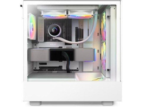 NZXT Chłodzenie wodne Kraken 240 RGB LCD Białe