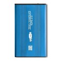 Qoltec Obudowa na dysk HDD/SSD 2.5 cala SATA3 | USB 3.0 | Niebieska