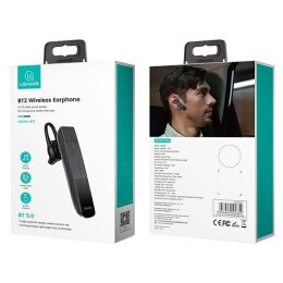 USAMS Słuchawka Bluetooth 5.0 BT2 mono Czarna