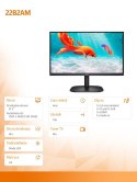 AOC Monitor 22B2AM 21.5 cala VA HDMI Głośniki