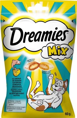 DREAMIES przysmak Łosoś Ser dla kota 60g