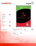 Seagate Dysk IronWolfPro 8TB 3.5" 256MB ST8000NT001