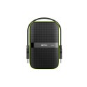 Dysk zewnętrzny HDD Silicon Power Armor A60 (5TB; 2.5"; USB 3.2; 5400 obr/min; Green-Black; SP050TBPHDA60S3K)