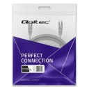 Qoltec Kabel patchcord FTP | CAT5e | 2 x RJ-45 | 3m