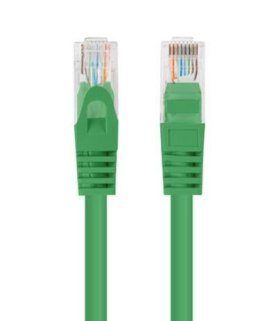 Lanberg Patchcord kat.5e UTP 1.5m zielony 10-pak PCU5-20CC-01