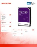 Western Digital Dysk twardy Purple 8TB 3,5 cala WD85PURZ