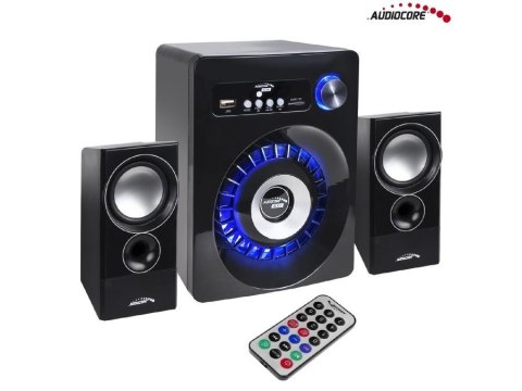 Głośniki Bluetooth Audiocore AC910 2.1, radio FM, wejście kart TF, AUX, zasilanie USB