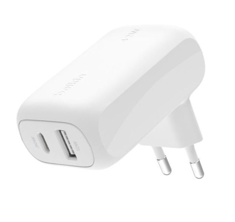 Belkin Ładowarka sieciowa BoostCharge 42W USB-C 3 0W USB-A 12W biała