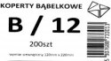 KOPERTY BĄBELKOWE POWIETRZNE B12 120x220 200SZT