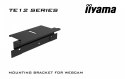 IIYAMA Monitor interaktywny 55 cali TE5512MIS-B3AG INFRARED,40pkt,IPS,4K,7H,WiFi,VGA,HDMI, USB-c,Wifi,Bluetooth,metal,8ms