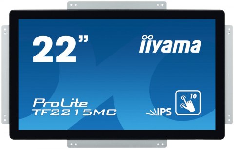 IIYAMA Monitor 22 TF2215MC-B2 pojemnościowy 10pkt pianka IPS DP HDMI