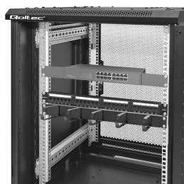 Qoltec Organizer kabli do szaf RACK 19