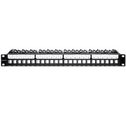 Qoltec Patch panel do szaf RACK 19