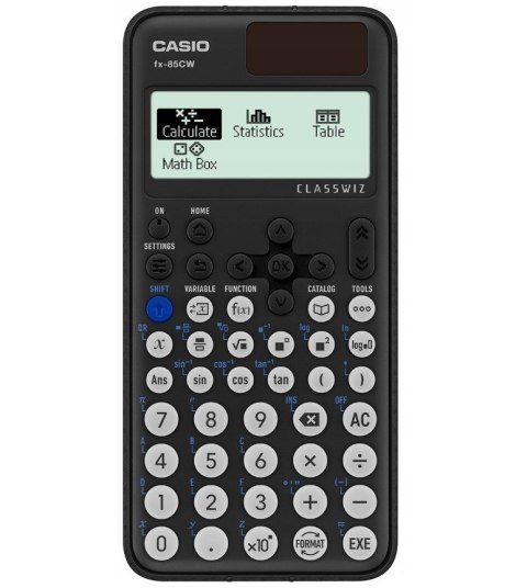 CASIO KALKULATOR FX-85CW BOX TECHNICZNO NAUKOWY, Kalkulator zalecany dla uczniów szkół średnich i studentów