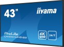 IIYAMA Monitor ProLite LH4341UHS-B2 42.5 cala 24/7,500cd,4K,IPS,3xHDMI