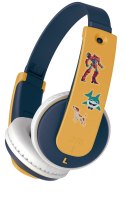 Słuchawki JVC HAKD10WYE (dla dzieci, nauszne, bluetooth, yellow/blue)