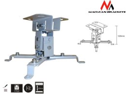 Uchwyt sufitowy Maclean MC-582 do projektora do 20kg srebrny