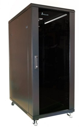 Extralink Szafa rack 27U 800x800mm czarna stojąca