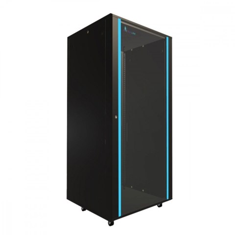 Extralink Szafa rack 37U 800x800mm czarna stojąca