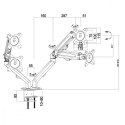 Maclean Uchwyt na 2 monitory MC-861N