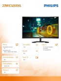 Philips Monitor 27 cali 27M1C3200VL Curved VA 165Hz HDMI DP