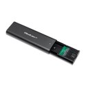 Obudowa zewnętrzna Qoltec do dysków M.2 SSD NVME PCI-E USB typ C Czarna