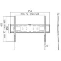 LogiLink Uchwyt ścienny LCD/LED VESA, 37-70', max. 50kg